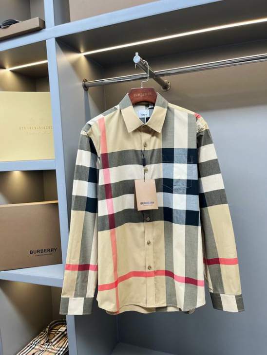 Picture of Burberry Shirt Long _SKUBurberryS-2XLaztx893125710